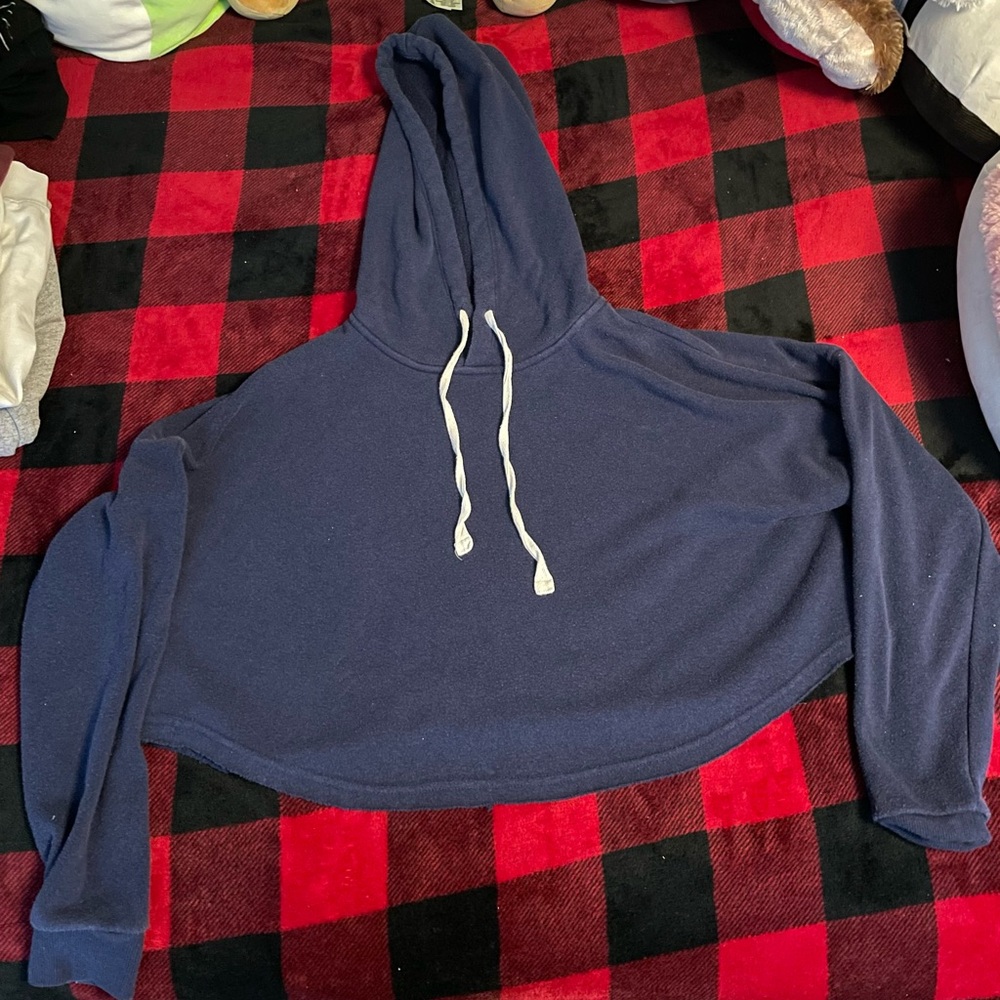 Crop top hoodie